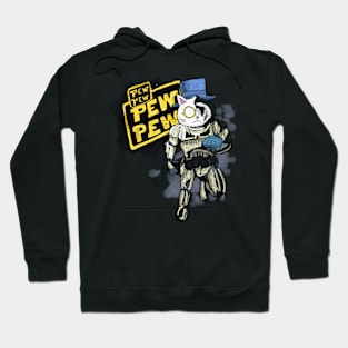 Dapper Cat - Pew pew! Hoodie